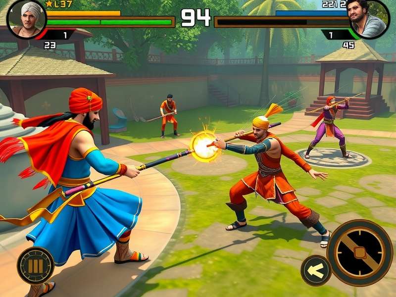 Sikh Mace Striker character customization screen